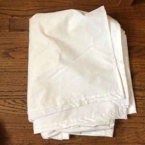 Serena & Lily White Cotton Crib Skirt